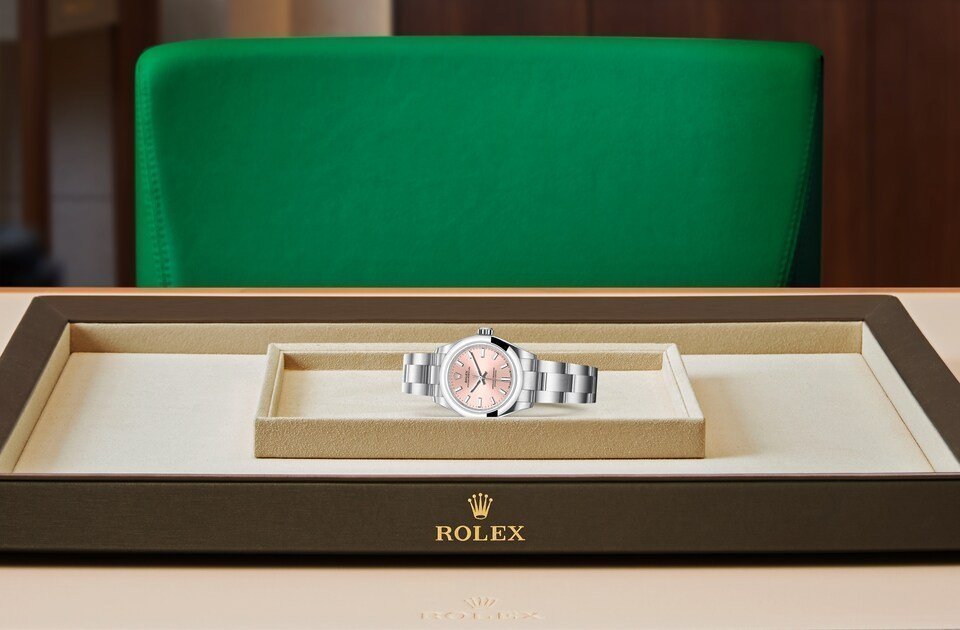 Oyster perpetual pink 28mm