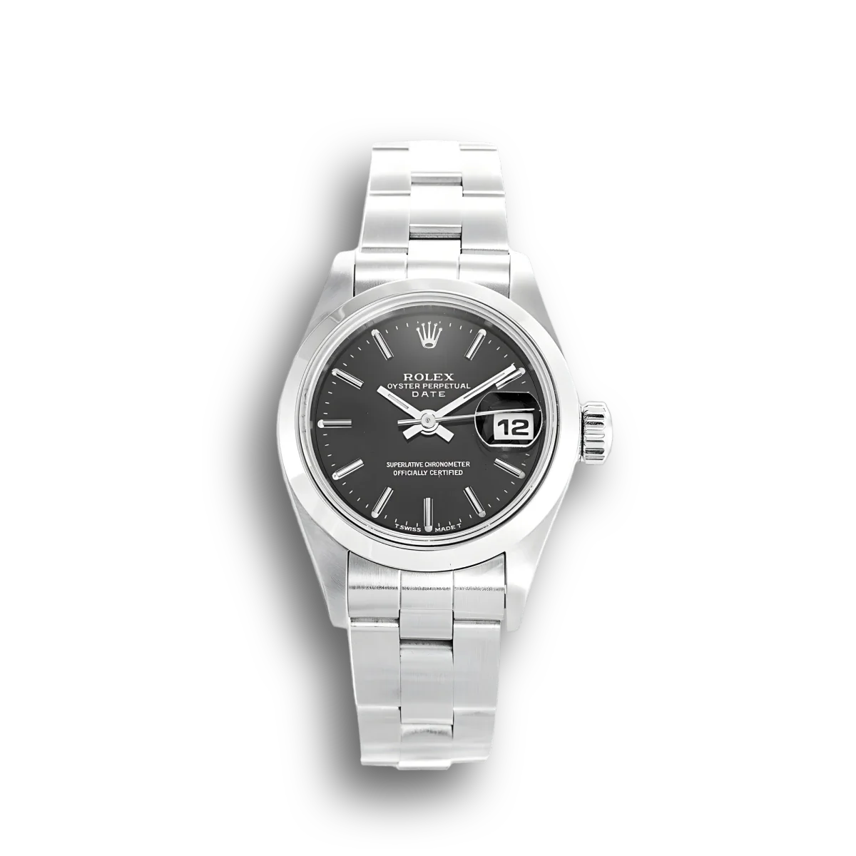 Rolex Datejust Black Dial Women's 69160