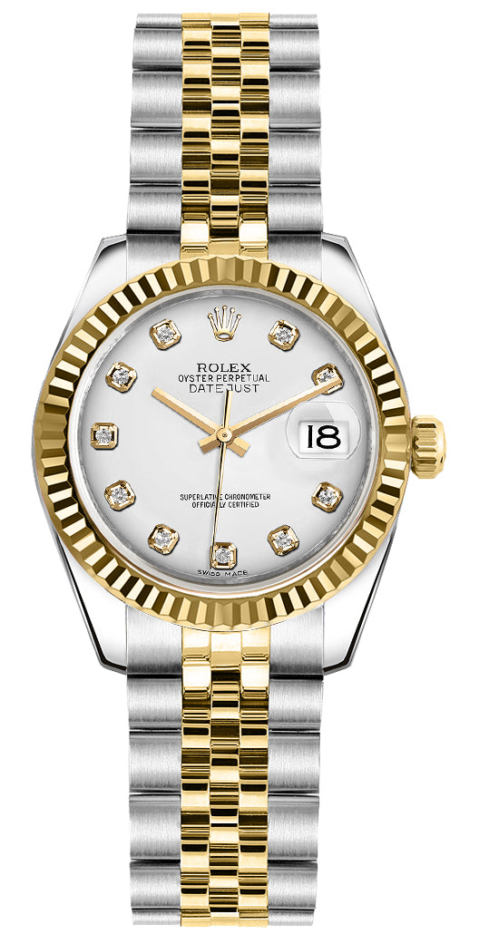 Rolex Lady-Datejust 26 Jubilee White Diamond