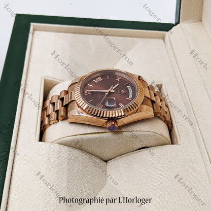 Rolex Day-date Chocolat