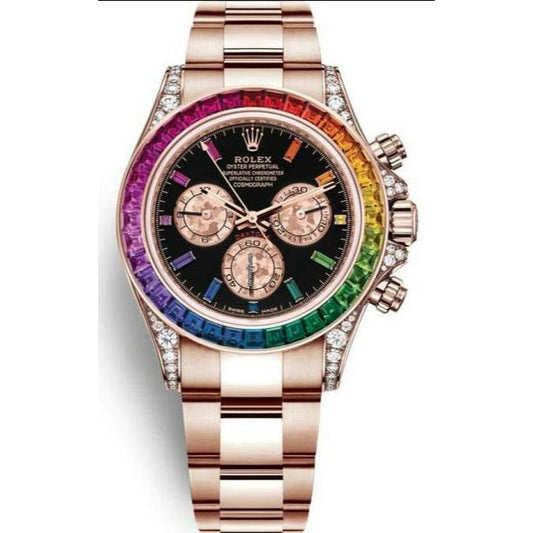 Men's Rolex Daytona Rainbow ROSE GOLD