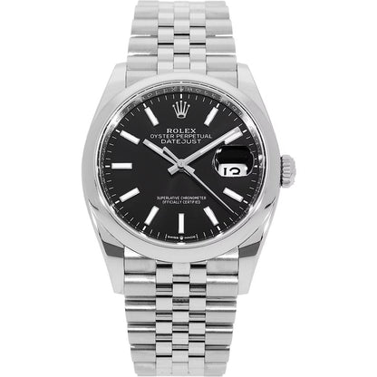 Rolex Datejust Black Women 179174