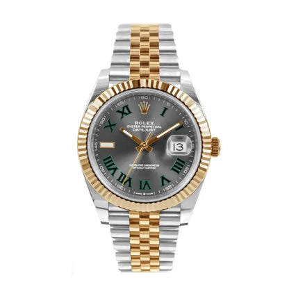 Rolex Datejust 41 ‘Wimbledon’ Dial Two-Tone Jubilee