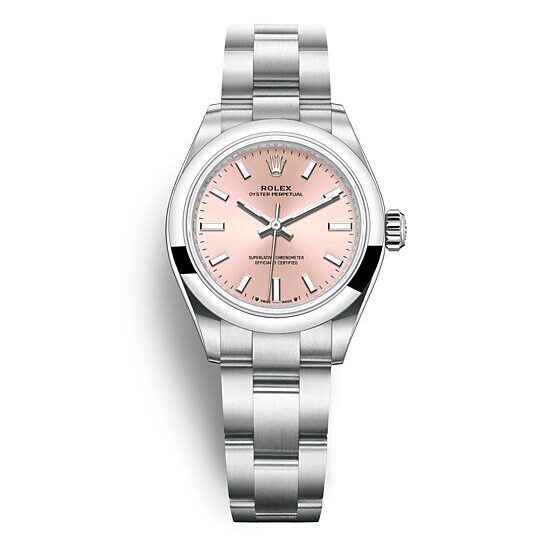 Oyster perpetual pink 28mm
