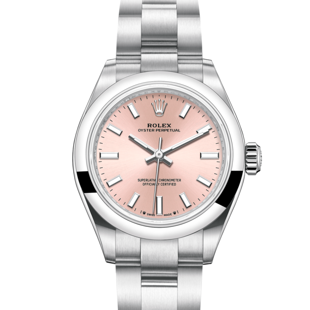 Oyster perpetual pink 28mm