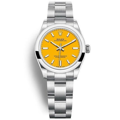 Oyster perpetual yellow 31mm